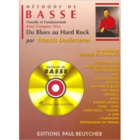DARIZCUREN METHODE DE GUITARE BASSE (PACK PARTITION CD)