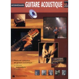 GUITARE ACOUSTIQUE 2 INTERMEDIAIRE HORNE + CD MB160 (PACK PARTITION+CD)