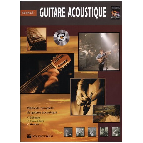 GUITARE ACOUSTIQUE 3 AVANCE HORNE (PACK PARTITION + CD)