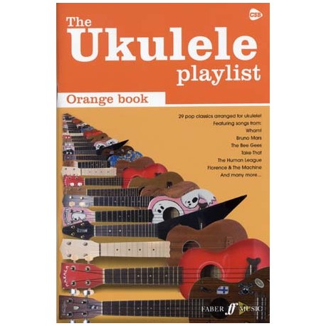UKULELE PLAYLIST ORANGE BOOK FA536166