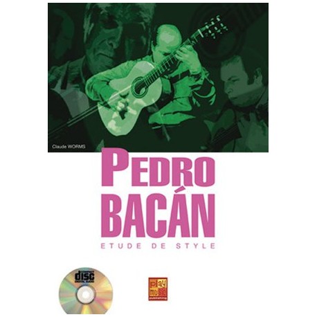 WORMS ETUDE DE STYLE PEDRO BACAN (PACK PARTITION+CD)