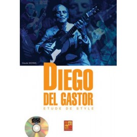 WORMS ETUDES DE STYLE DIEGO DEL GASTOR (PACK PARTITION+CD)