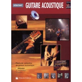 GUITARE ACOUSTIQUE 1 DEBUTANT HORNE (PACK PARTITION+CD)