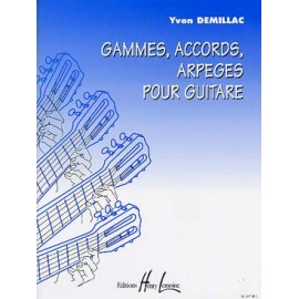 DEMILLAC GAMMES ACCORDS ARPEGES HL26397