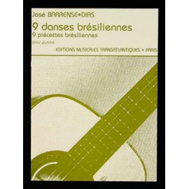 BARRENSE-DIAS 9 DANSES BRESILIENNES ETR1674
