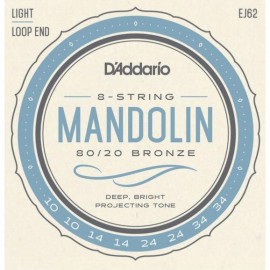 D'ADDARIO MANDOLINE BRONZE 10/34 EJ62