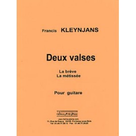 KLEYNJANS 2 VALSES FP265