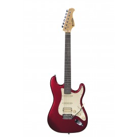 GUITARE ELECTRIQUE PRODIPE CANDY RED ST80 MA CAR