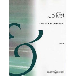 JOLIVET DEUX ETUDES DE CONCERT BH4000107