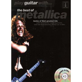 METALLICA PLAY GUITAR WITH BEST OF TAB (PACK PARTITION+CD)