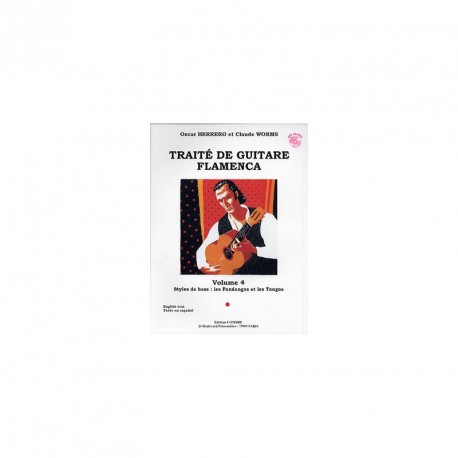 WORMS TRAITE DE GUITARE FLAMENCA 4 C6144 (PACK PARTITION+CD)