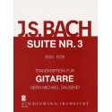 BACH SUITE VIOLONCELLE 3 DAUSEND BWV 1009 ZM27330