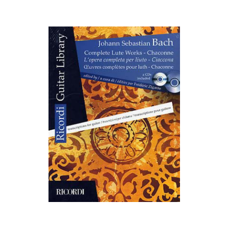 BACH COMPLETE LUTE WORKS NR140713