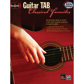 GUITAR TAB CLASSICAL FAVORITES + 2 CD  25794