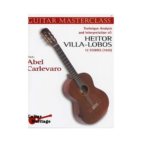 CARLEVARO MASTERCLASS VILLA LOBOS ETUDES ECH713