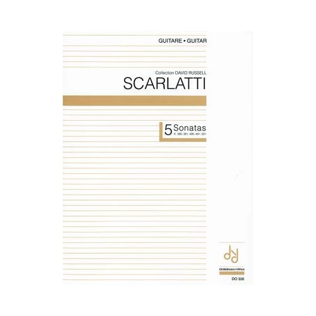 SCARLATTI 5 SONATAS DO326