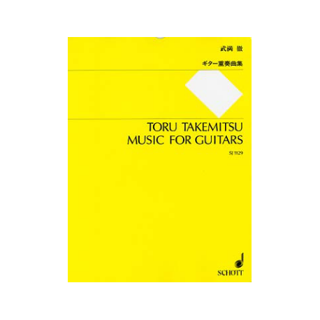 TAKEMITSU MUSIC FOR GUITARS SJ1129