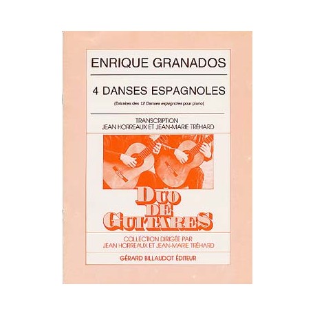 GRANADOS 4 DANSES ESPAGNOLES GB4410