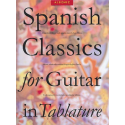 ALBENIZ SPANISH CLASSICS FOR GUITARE EN TABLATURES  AM91080