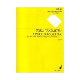TAKEMITSU PIECE FOR GUITAR SJ1130