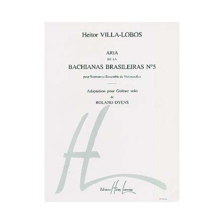 VILLA LOBOS BACHIANAS BRASILEIRAS N°5 HL25189