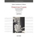 CASTELNUOVO TEDESCO GREETING CARDS NR141936