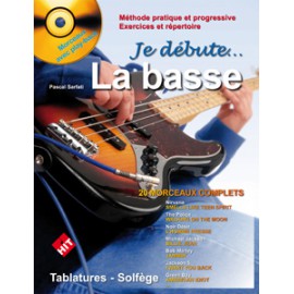 SARFATI JE DEBUTE LA BASSE (PACK PARTITION+CD)