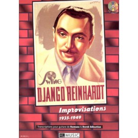 DJANGO REINHARDT IMPROVISATIONS 1935-1949 + CD  HL28006