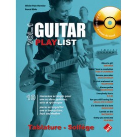 PAIN HERMIER GUITAR PLAY LIST 1 (PACK PARTITION+CD)