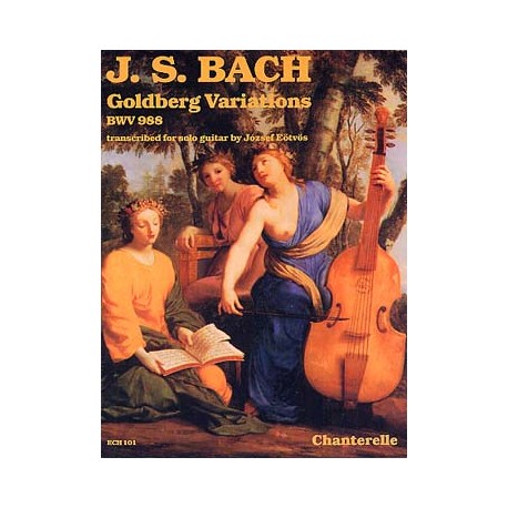 BACH GOLDBERG VARIATIONS BWV988 ECH101