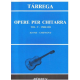 TARREGA OEUVRES COMPLETES 1 BE1531