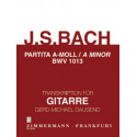 BACH PARTITA BWV 1013 DAUSEND ZM33530