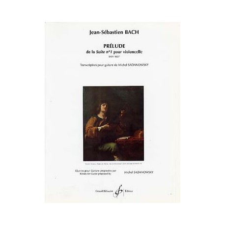 BACH PRELUDE DE LA SUITE N°1 POUR VIOLONCELLE BWV 1007  GB6981