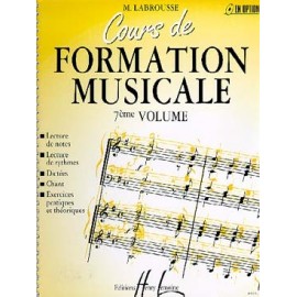 LABROUSSE COURS FORMATION MUSICALE 7