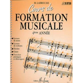 LABROUSSE COURS FORMATION MUSICALE 4