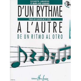 LAMARQUE D'UN RYTHME A L'AUTRE 2EME CYCLE VOLUME 2