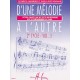 LAMARQUE D'UNE MELODIE A L'AUTRE 2EME CYCLE VOLUME 3