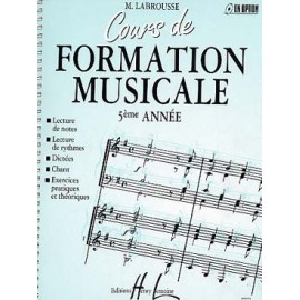 LABROUSSE COURS FORMATION MUSICALE 5