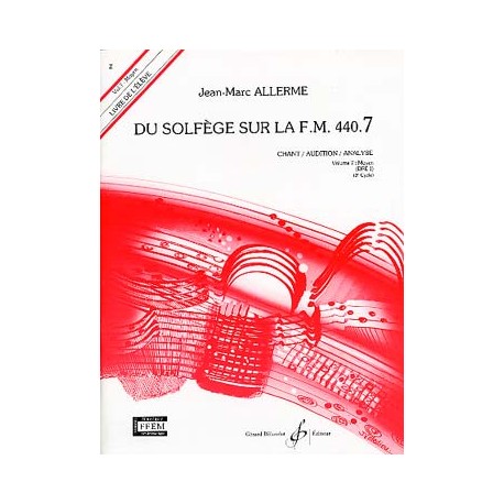 ALLERME FM 440.7 CHANT AUDITION ANALYSE ELEVE GB6753