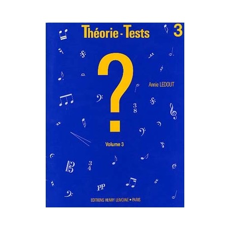 LEDOUT THEORIE TEST 3