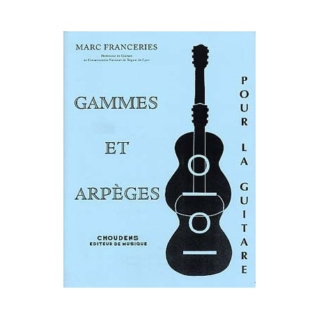 FRANCERIES GAMMES ET ARPEGES ACF020359