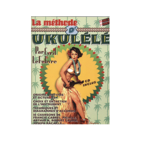 LEFEBVRE METHODE DE UKULELE + CD  HIT46012