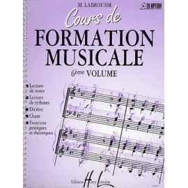 LABROUSSE COURS FORMATION MUSICALE 6