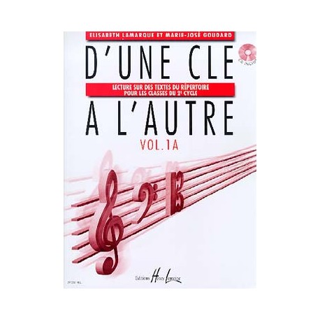 LAMARQUE D'UNE CLE A L'AUTRE 1A + CD