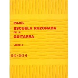 PUJOL ESCUELA RAZONADA DE LA GUITARRA 4 BA12838