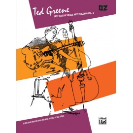 TED GREENE JAZZ GUITAR SINGLE NOTE SOLING VOL.1