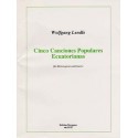LENDLE CINCO CANCIONES POPULARES ECUATORIANAS  EM5102