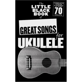 LITTLE BLACK SONGBOOK UKULELE GREAT SONGS MUSAM1006434