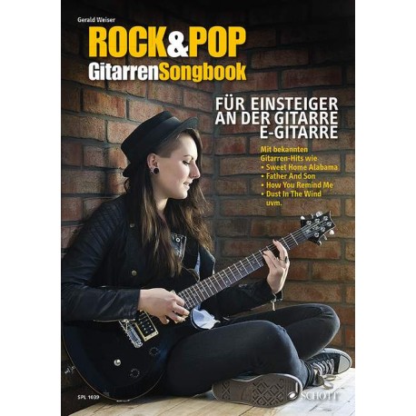 WEISER ROCK & POP GITARRENSONGBOOK SPL1039