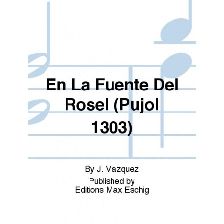 VAZQUEZ/PISADOR   EN LA FUENTE DEL ROSEL ME7269